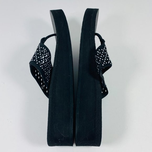 Skechers Yoga Foam Bling Flip Flop Size 9 - Picture 7 of 10